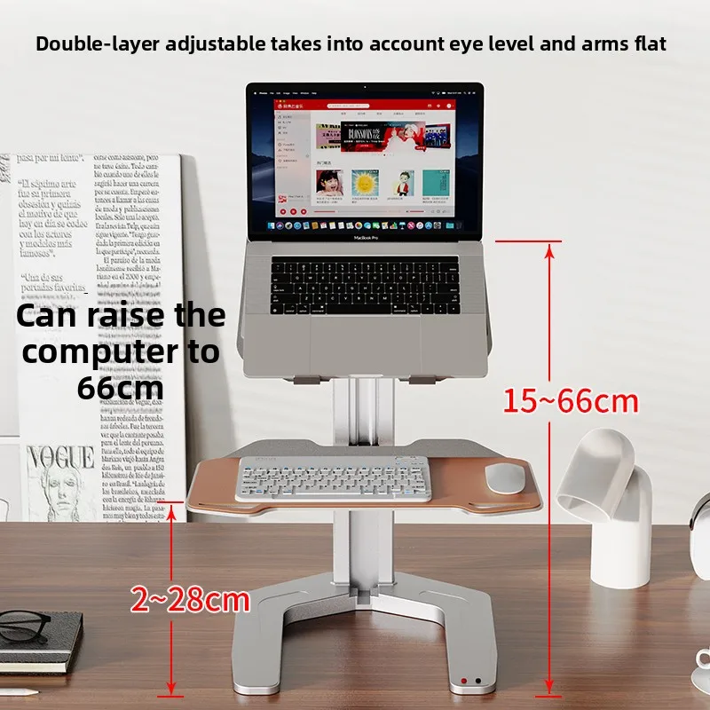 Ascend Electric Standing Desk Converter - Image 2